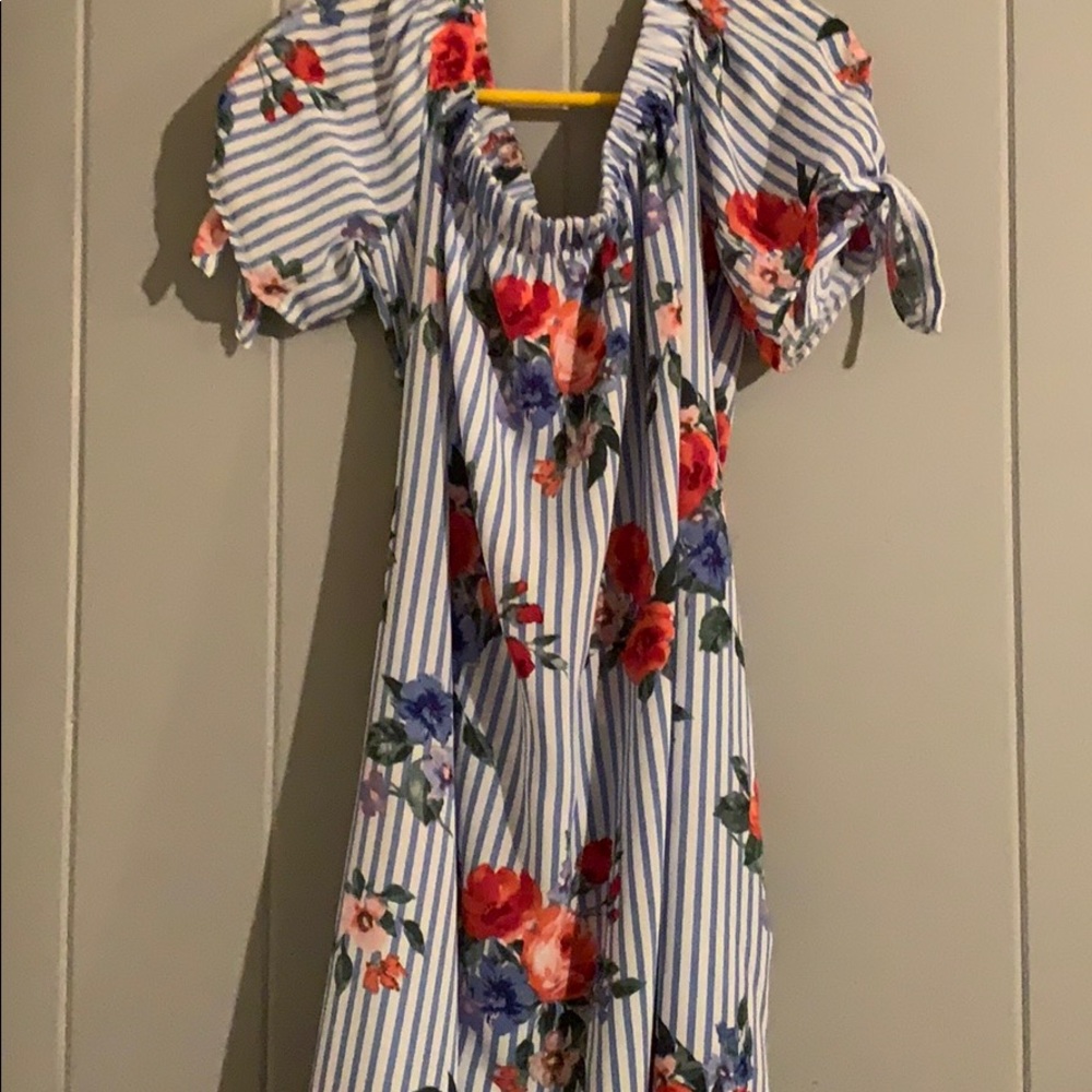 Off the shoulder dress